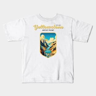 USA - NATIONAL PARK - YELLOWSTONE - Yellowstone Artists Point -38 Kids T-Shirt